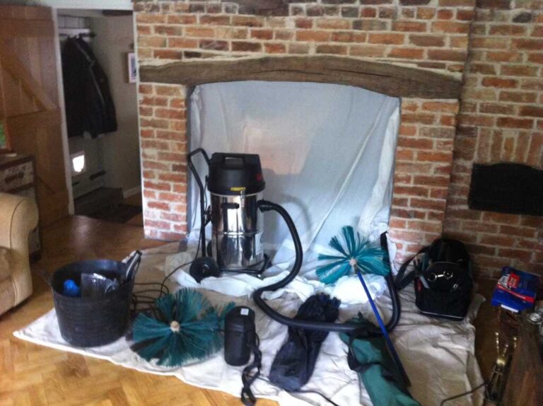 chimney cleaning in San Antonio 768x574