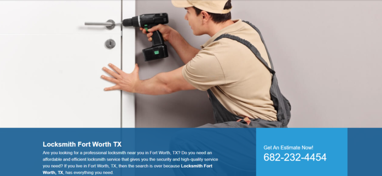 Emergency Locksmith Fort Worth cover 768x354