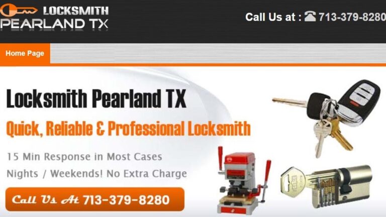 LOCKSMITH PEARLAND Tx cover 768x432