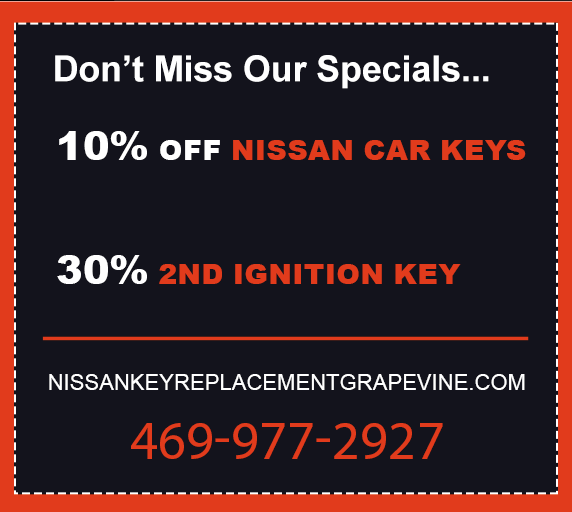 Nissan Key Replacement Grapevine coupon