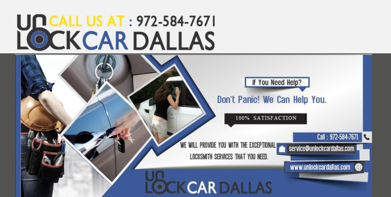 Unlock Car Dallas 768x387