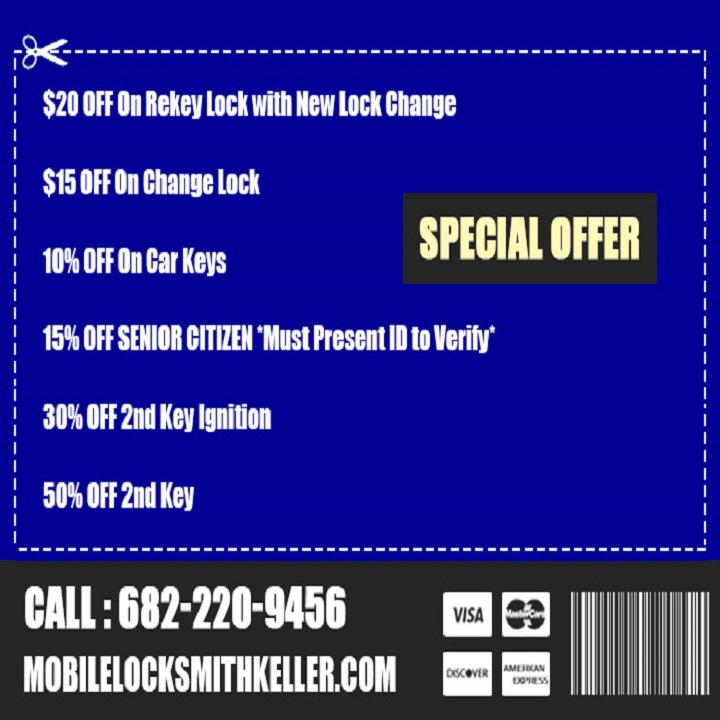 mobile locksmith keller coupon