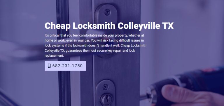 Cheap Locksmith Colleyville cover 768x365