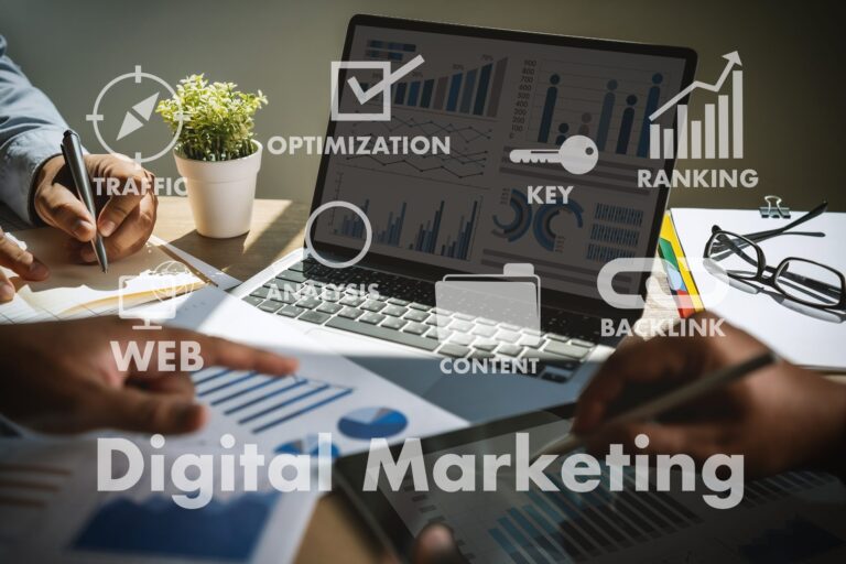 Development Delineation Digital Marketing vs Web Development Decoding the Key Differences scaled 1 768x512