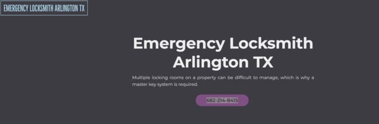 Emergency Locksmith Arlington cover 768x251
