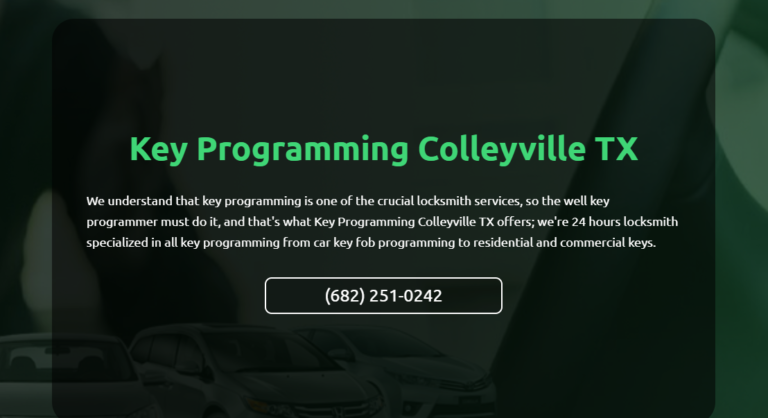 Key Programming Colleyville cover 768x418