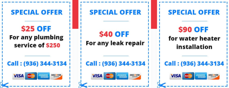 911 Plumbing Conroe TX offers 768x297