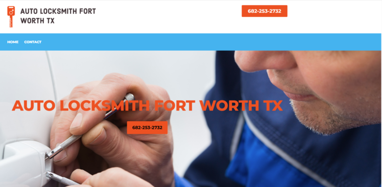 Auto Locksmith Fort Worth cover 768x376
