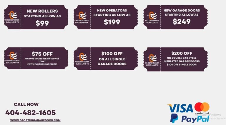 Decatur GA Garage Door Offers 768x425