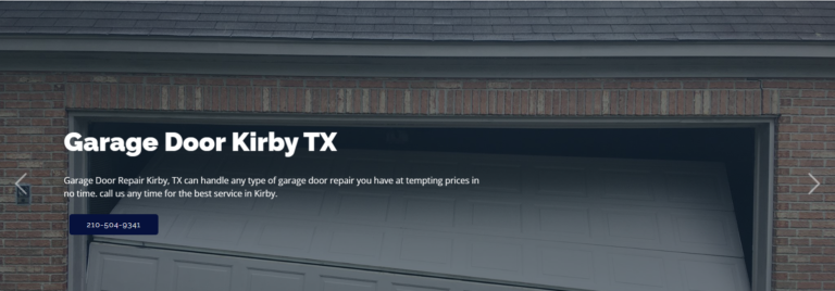Garage Door Repair Kirby TX15 768x268