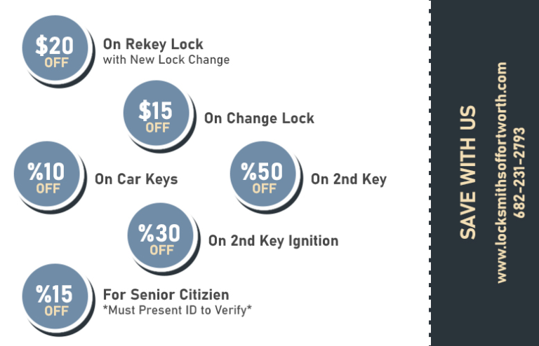 Locksmiths of Fort Worth coupon 768x494