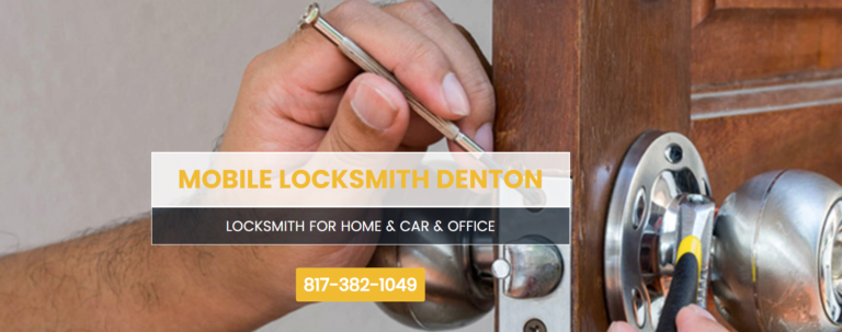Mobile Locksmith Denton cover 768x303