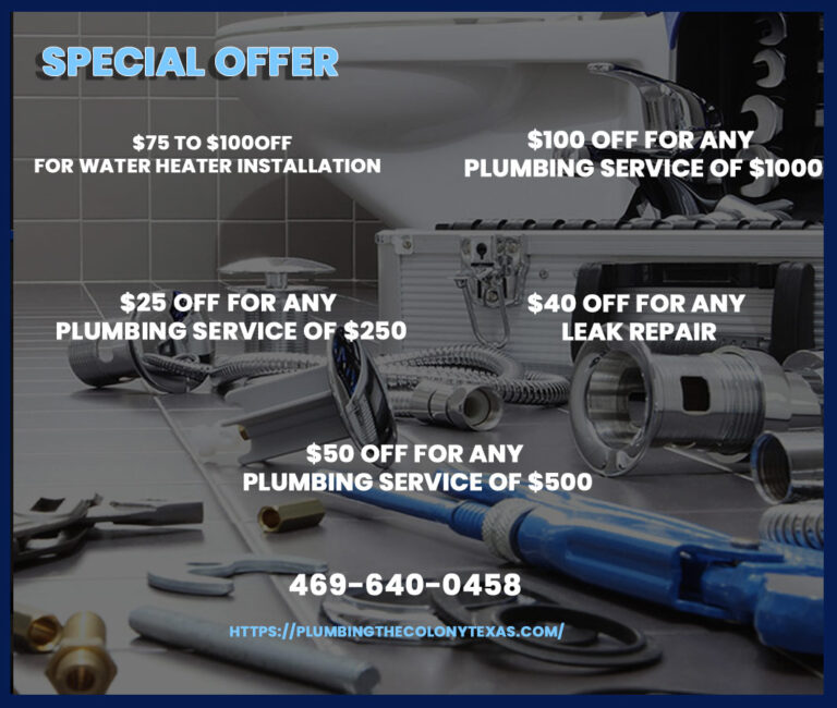 offer Plumbing The Colony Texas 768x650