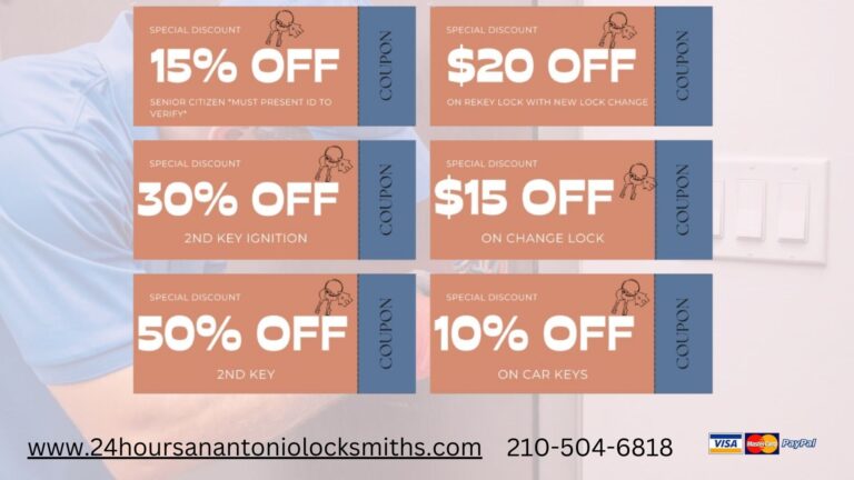 24 Hour Locksmith San Antonio TX logo 768x432