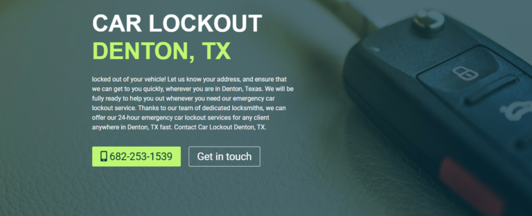 Car Lockout Denton cover 768x312