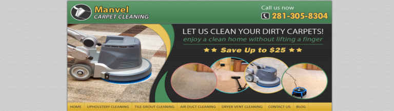 Carpet Cleaning Manvel header  768x217