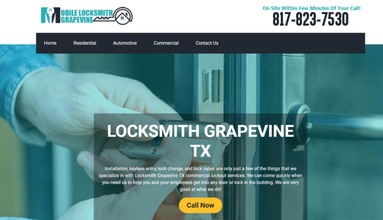 Mobile Locksmith Grapevine cover 768x442