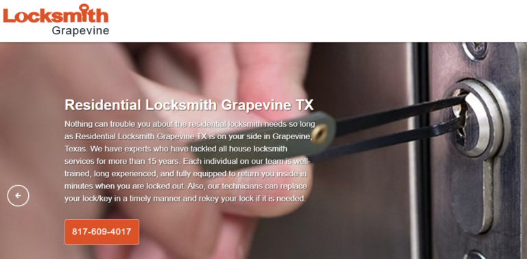Residential Locksmith Grapevine cover 768x378