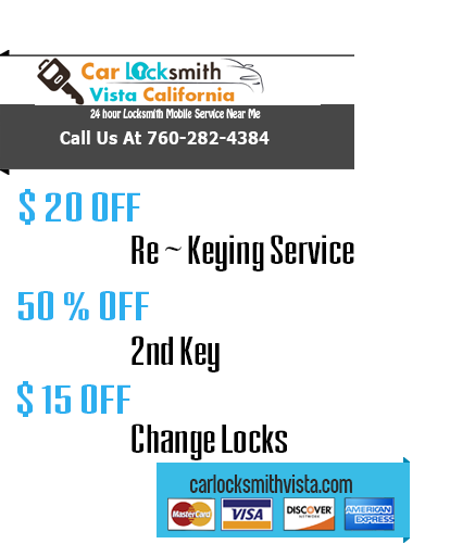 car locksmith vista offer