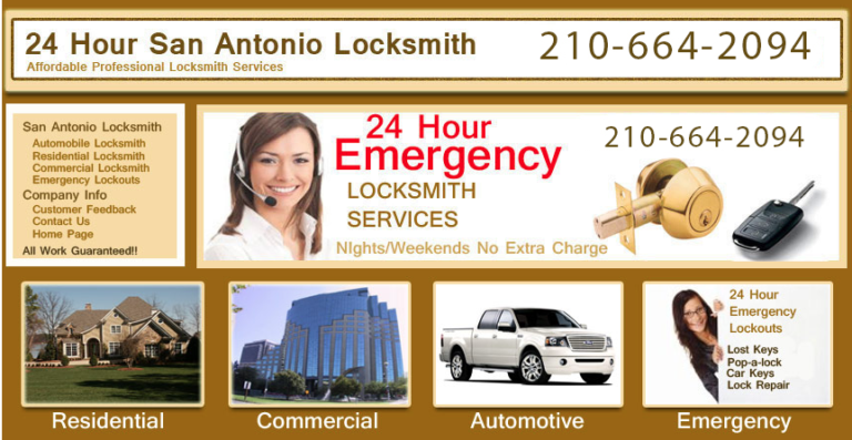 24hour San Antonio Locksmith cover 1 768x397