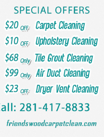 Friendswood Carpet Cleaning copoun