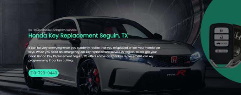 Honda Key Replacement cover 768x302