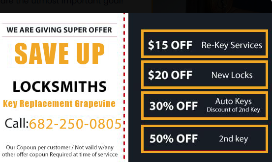 Key Replacement Grapevine coupon