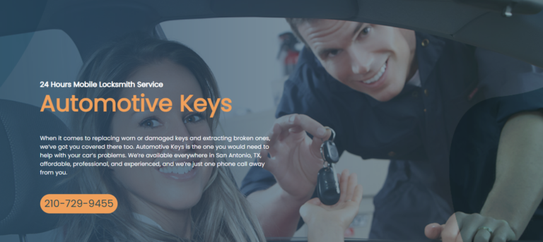 Automotive Keys San Antonio TX cover 768x343