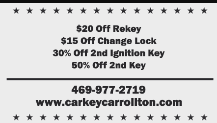 Car Key Carrollton coupon