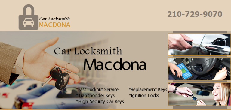 Car Locksmith Macdona cover 768x367