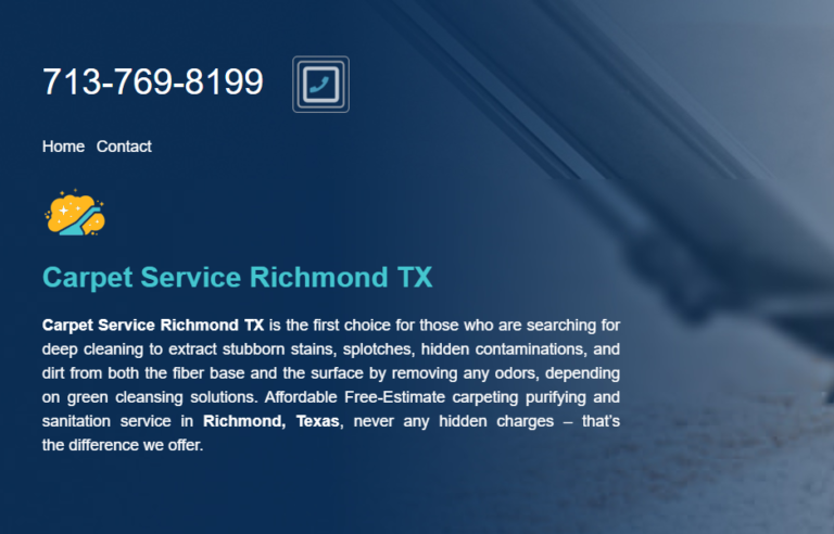 Carpet Service Care Richmond 768x492