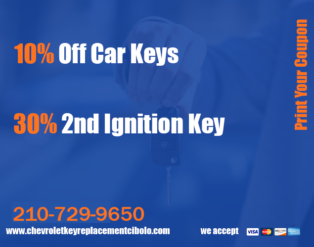 Chevrolet Key Replacement Cibolo TX 1