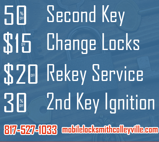 Mobile Locksmith Colleyville coupon 1