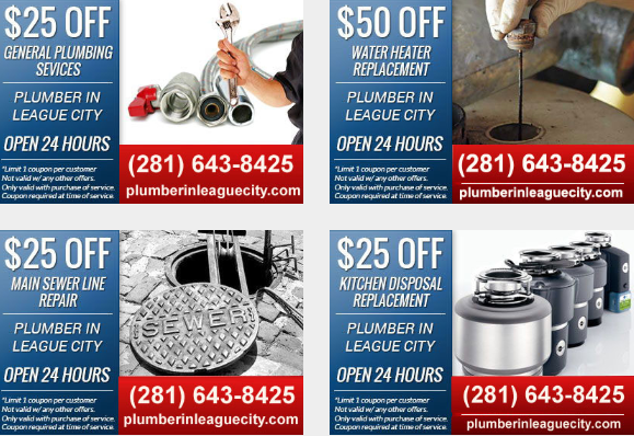 Plumber in League City offers