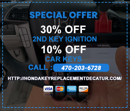 Honda Key Replacement Decatur Coupon 1
