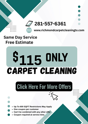Richmond Carpet Cleaning TX Coupon