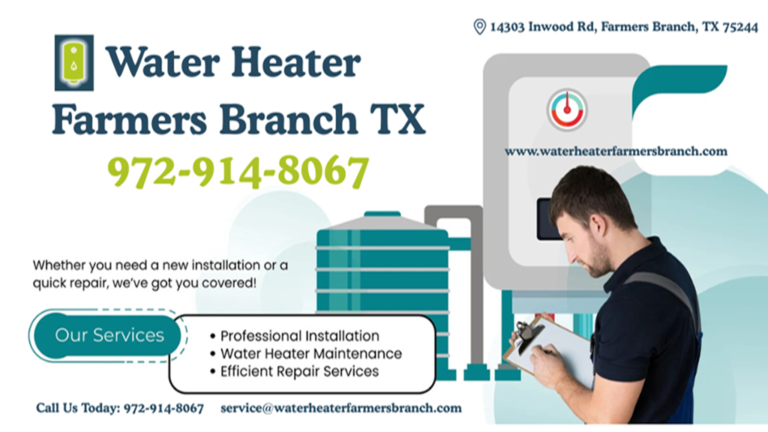 Water Heater Farmers Branch TX COVER Copy 768x432