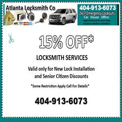 locksmith coupon atlanta
