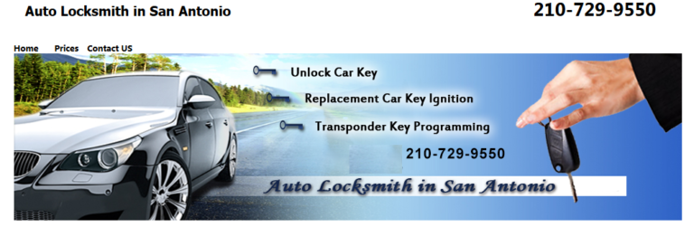 Auto Locksmith Of San Antonio cover 1 768x251