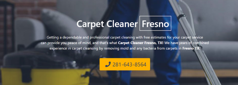 Carpet Cleaner Fresno Texas header 768x274