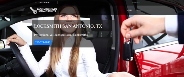 Locksmith Service San Antonio cover 768x321