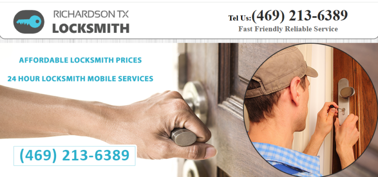 Locksmiths Richardson TX cover 768x360