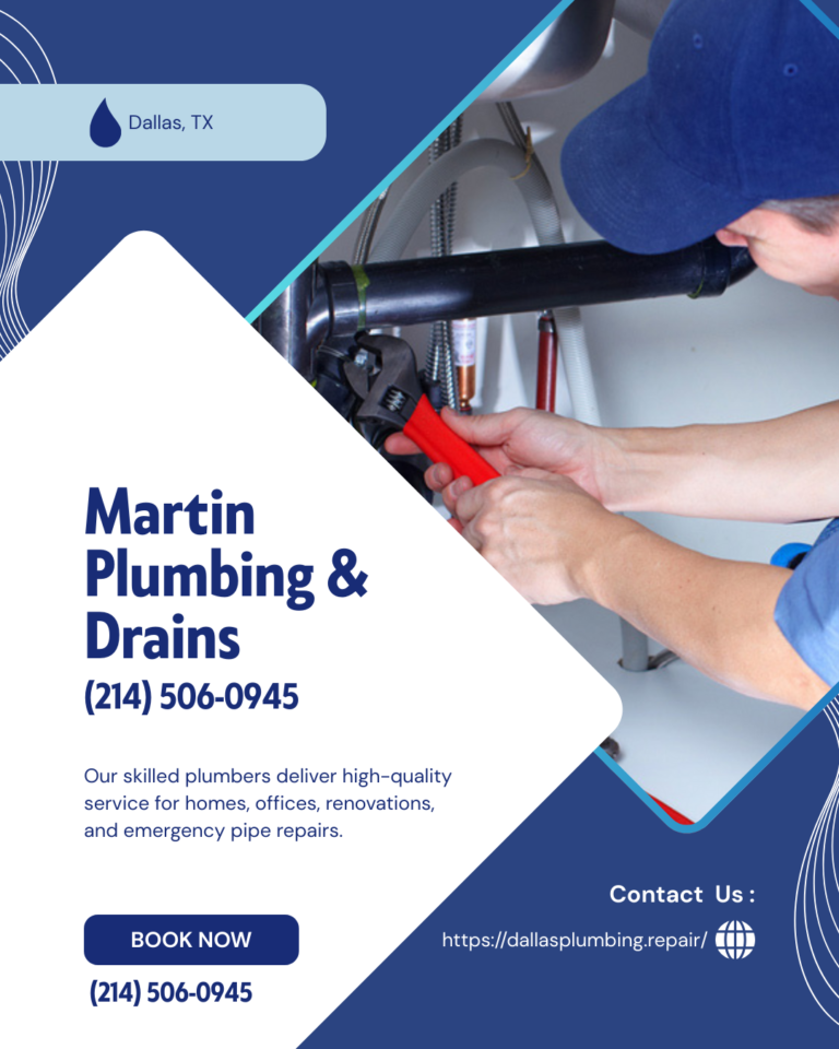 Martin Plumbing Drains Post 768x960