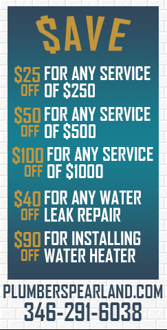Plumbers Pearland TX 1