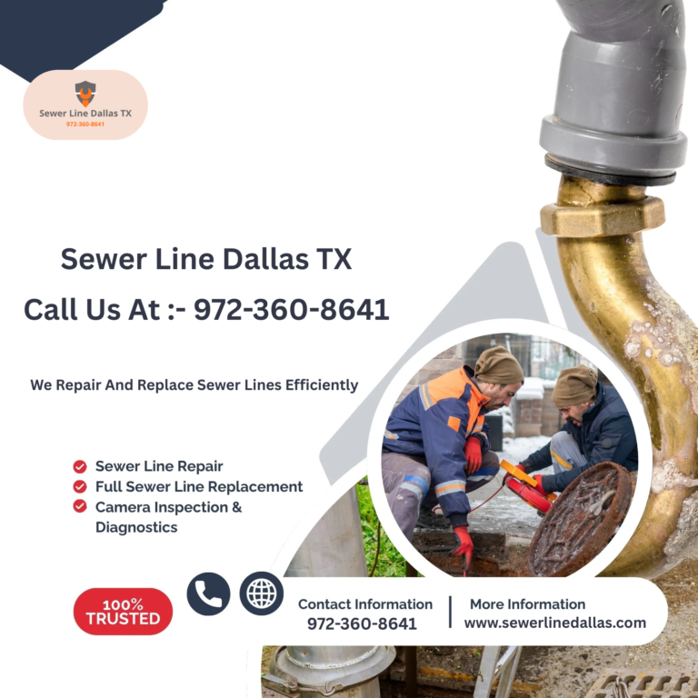 Sewer Line Dallas TX 768x768