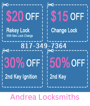 andrea locksmiths logo full