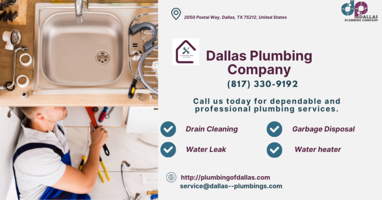 Dallas Plumbing Company cover 768x402