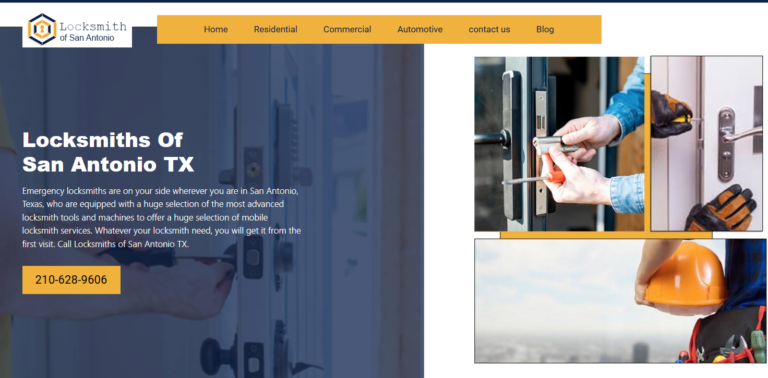 Locksmiths of San Antonio TX 1 1 768x378