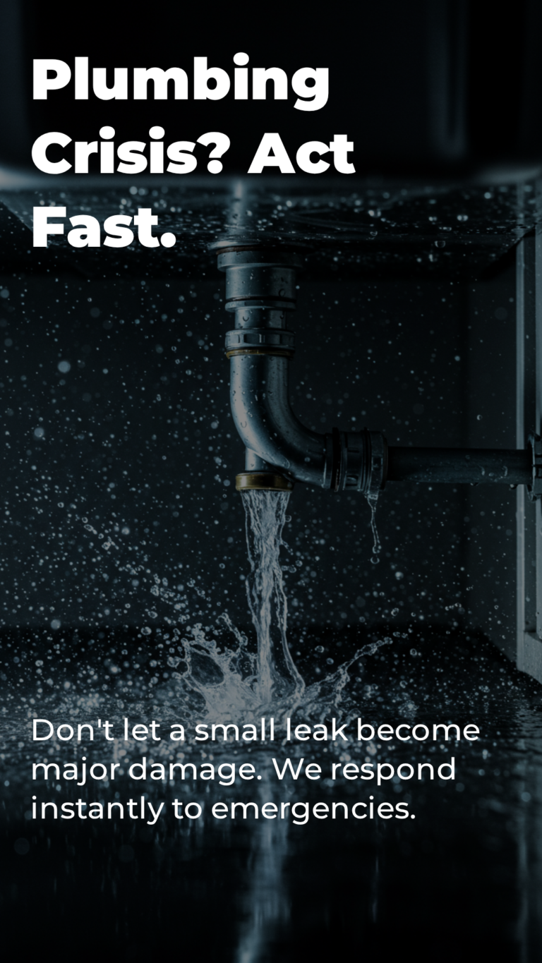 Plumbing Crisis  Act Fast  version 1 768x1365