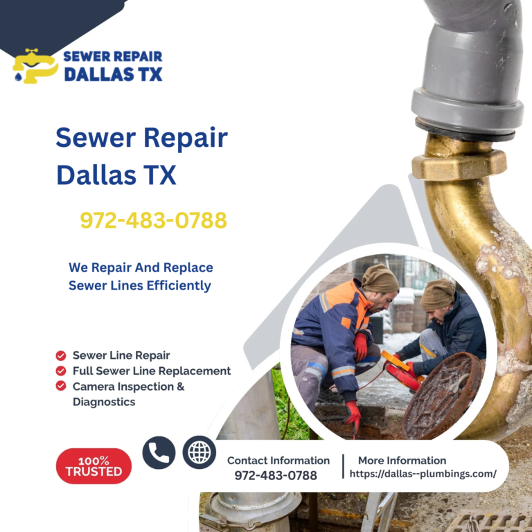 Sewer Repair Dallas TX 768x768
